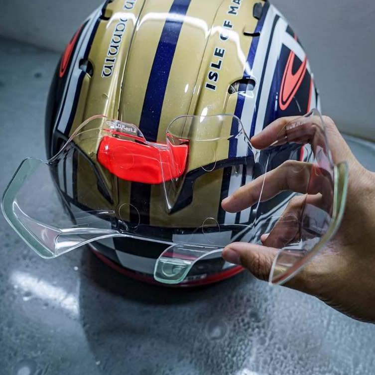 BIG PROMO SPOILER HELM ARAI/ TSR | GP PAD ARAI/ TSR | AFTERMARKET | CLEAR SMOKE DARK