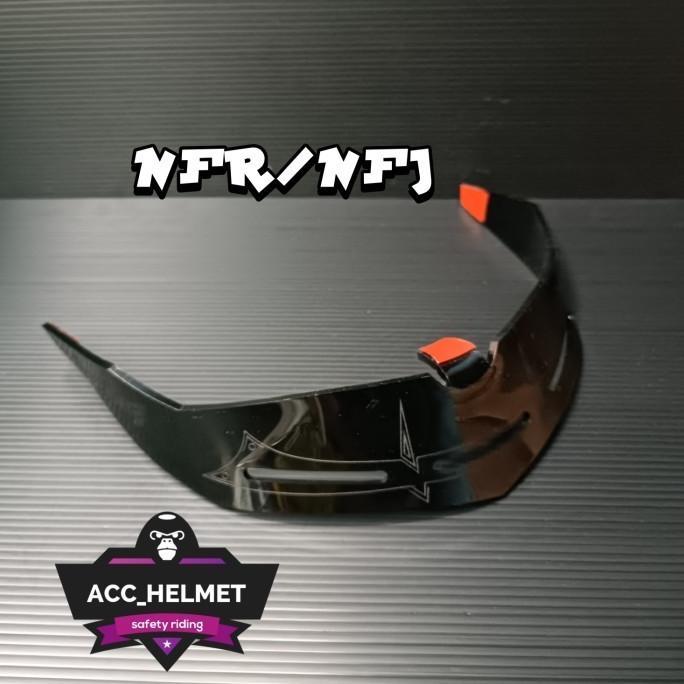 BESTPROMO Spoiler Helm KYT NFR / Spoiler KYT NFJ | AKRILIK