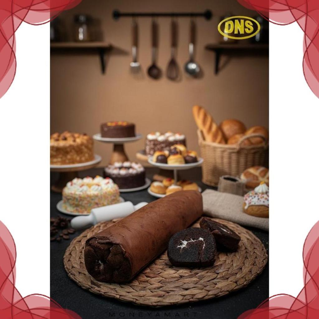 Berkualitas Bolu Gulung Coklat Besar / Kue Roll Tart Premium