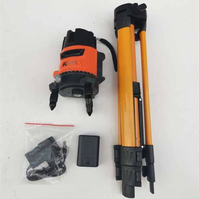 Cross Line Bonus Tripod Laser Level Meteran Laser Termurah