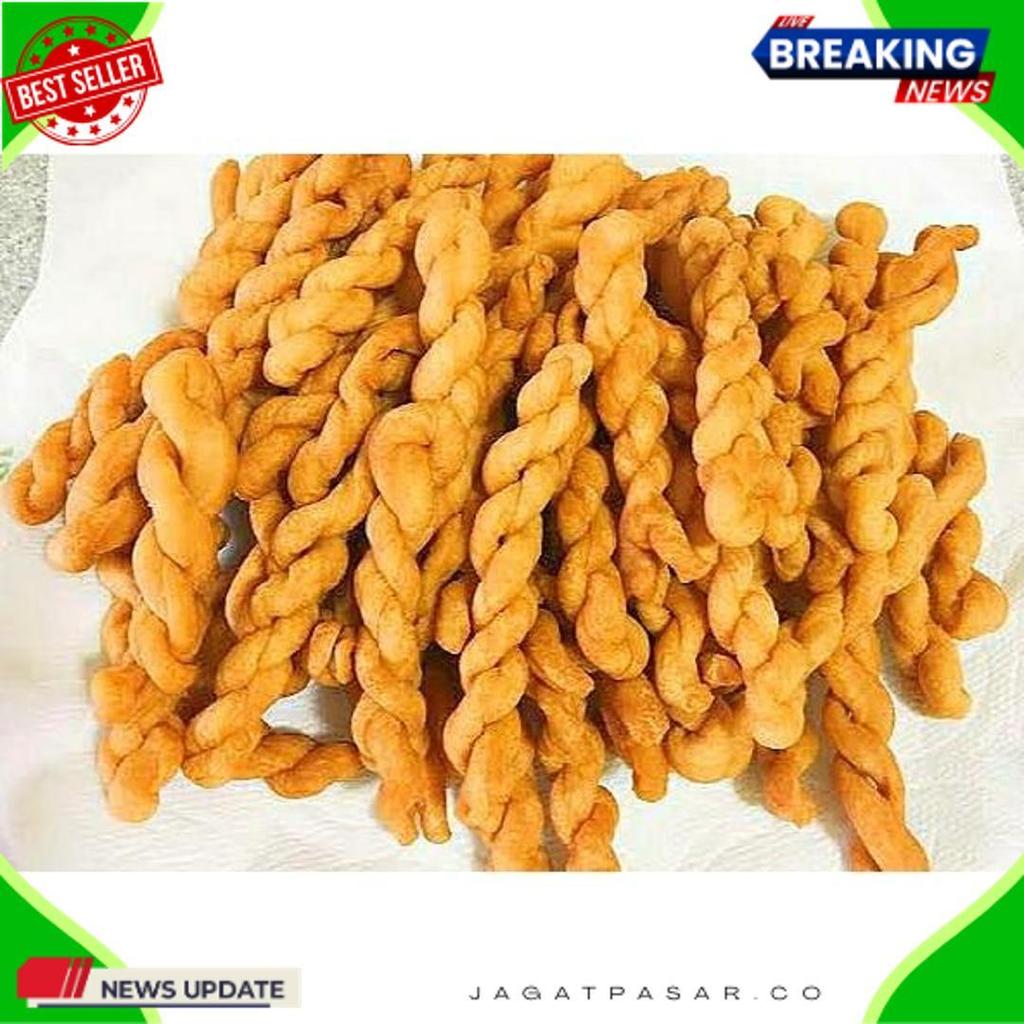 High Quality 1Kg Kue Tambang Manis Kue Tambang Untir Kue Tambang Banjarmasin Kue Lebaran Kue Jadul K