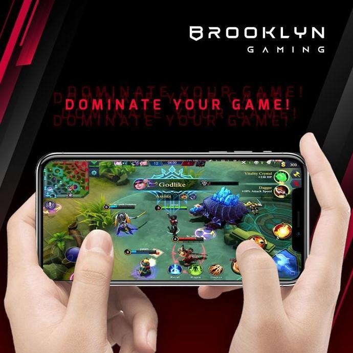 Brooklyn GAMING Tempered Glass iPhone 14/13/12/11/XR XS MAX PRO PLUS