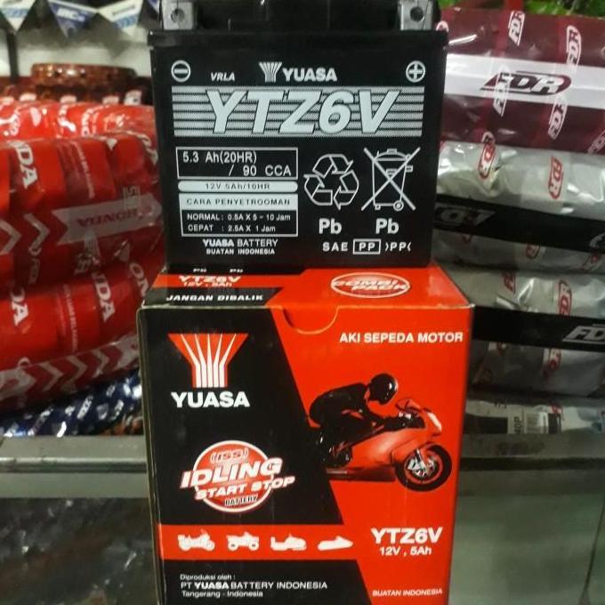 Aki Yuasa YTZ 6V