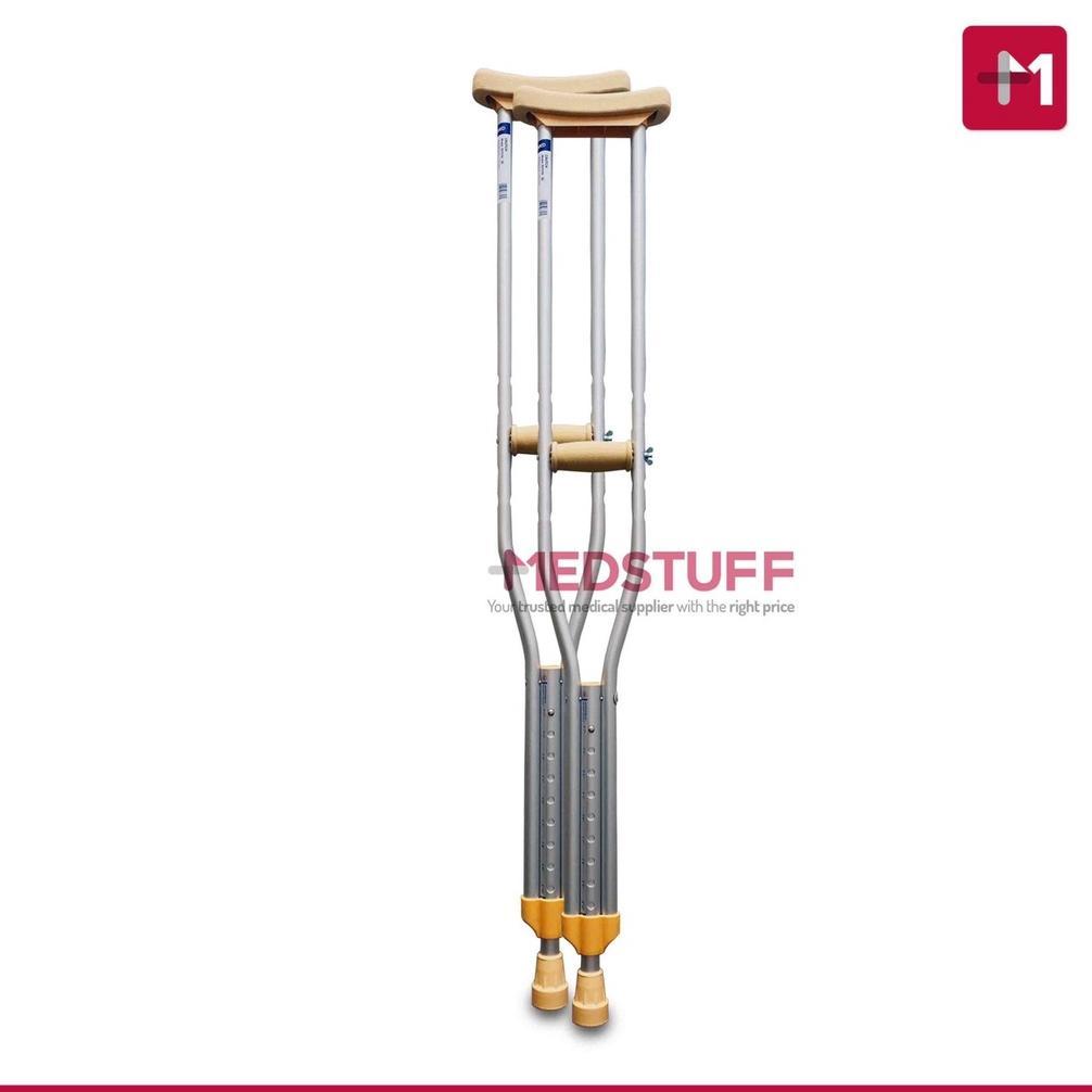 Kruk Onemed Tongkat Ketiak Crutch Tongkat Bantu Jalan Tongkat jalan