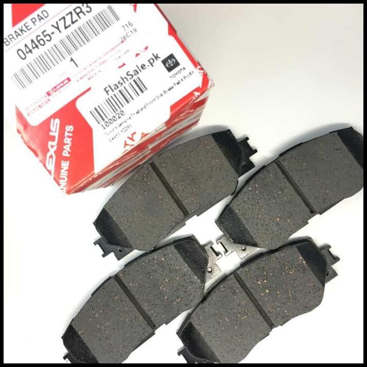 TERLARIS KAMPAS REM DEPAN BRAKE PAD, ALTIS/SIENTA/NAV1, 04465-YZZR3 ORI 