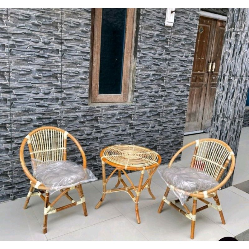 Kursi Teras 1 Set Minimalis Kursi Santai Murah