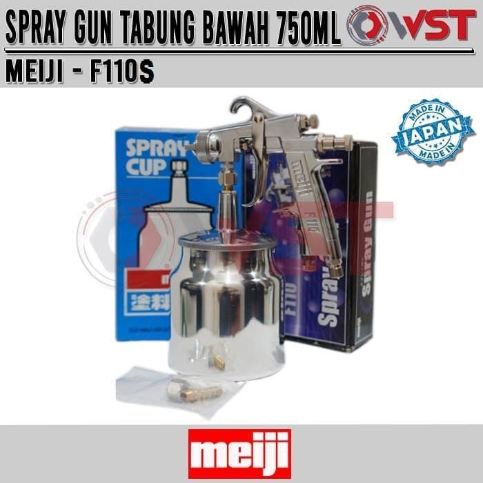 Spray Gun Tabung Bawah MEIJI F110 Original Japan / F110S / F110 S15