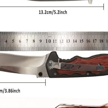 Knifezer Survival Tactical  Wooden Handle - Cbf64