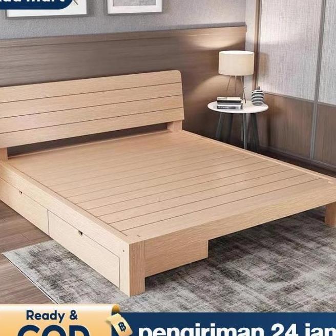 Terlaris Toko Tersedia- Ranjang Dipan Lantai Kayu Divan Tempat Tidur Dipan Sandaran Tempat Tidur Kay