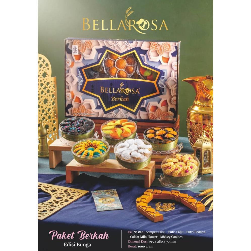 GRALINESYAH PAKET KUE KERING BELLAROSA / HAMPERS LEBARAN BELLAROSA - PARCEL LEBARAN BELLAROSA TERLAR