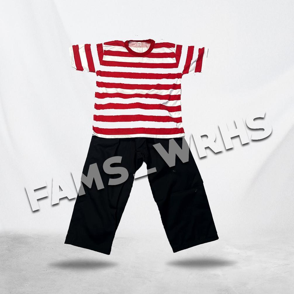 Kaos Sakera Khas Madura Pakaian Baju Atasan Pria Dewasa Bahan Katun Combed / Baju Madura Fm -01