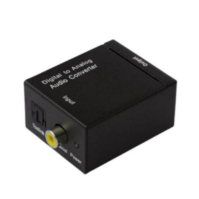 [ PAKET KOMPLIT ] Digital audio converter + Kabel optik audio tv ( BAE