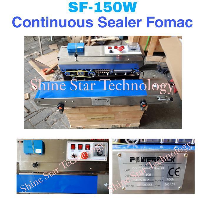 Powerpack Continuous Sealer Body STAINLESS SF-150W SF-150LW SF-150G Mesin Seal Continue