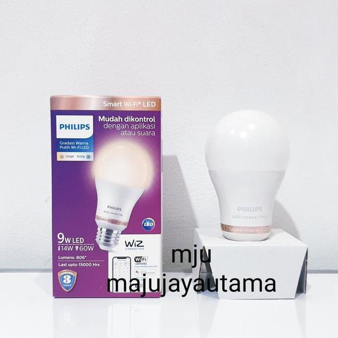 Lampu led philips smart wifi led 9 watt