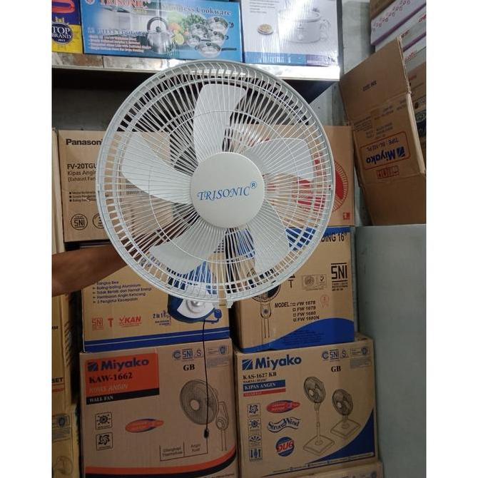 TRISONIC T-1607 Kipas Angin Dinding 16 Inch
