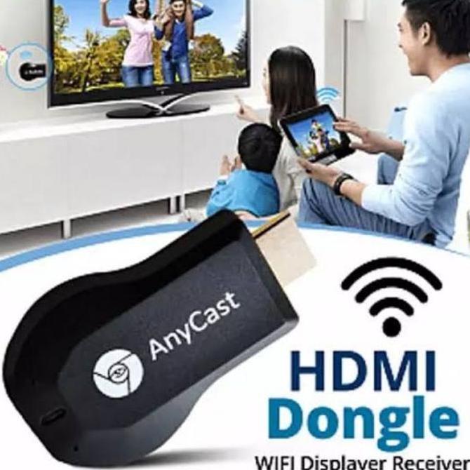 ANYCAST HDMI DONGLE ORIGINAL DONGEL ANYCASH /ALAT HP KE TV/HDMI