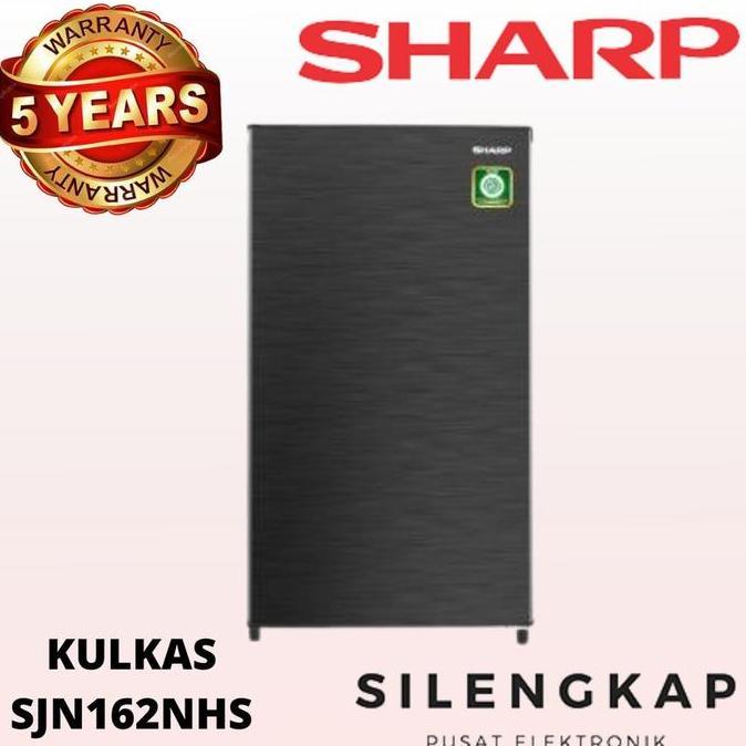SHARP SJ-N162N HS Kulkas 1 Pintu SJ N162N HS SJN 162 NHS SJ N162