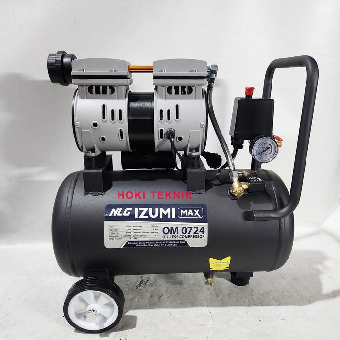 Mesin Kompresor NLG Izumi Max OM 0724 Oilless
