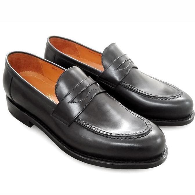 Fortuna Shoes Sepatu Kulit Pria Penny Loafer - Xtraflex Leather DWL