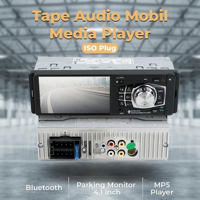 Tape Mobil Bluetooth Single Din Head Unit Double Din Fullset -