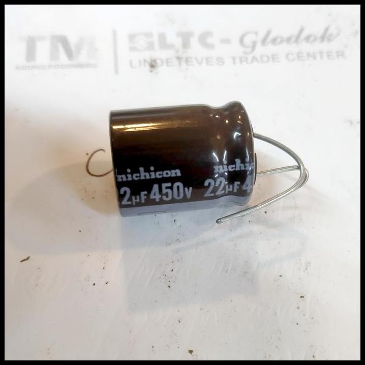 DISKON KAPASITOR ELCO 22UF 450V NICHICON 