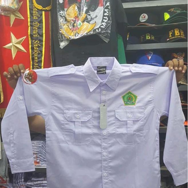 Seragam Kemenag/Kemeja Kemenag Seragam Kemenag Kemeja Kemenag Putih Putih/Kemeja Kementerian Agama L