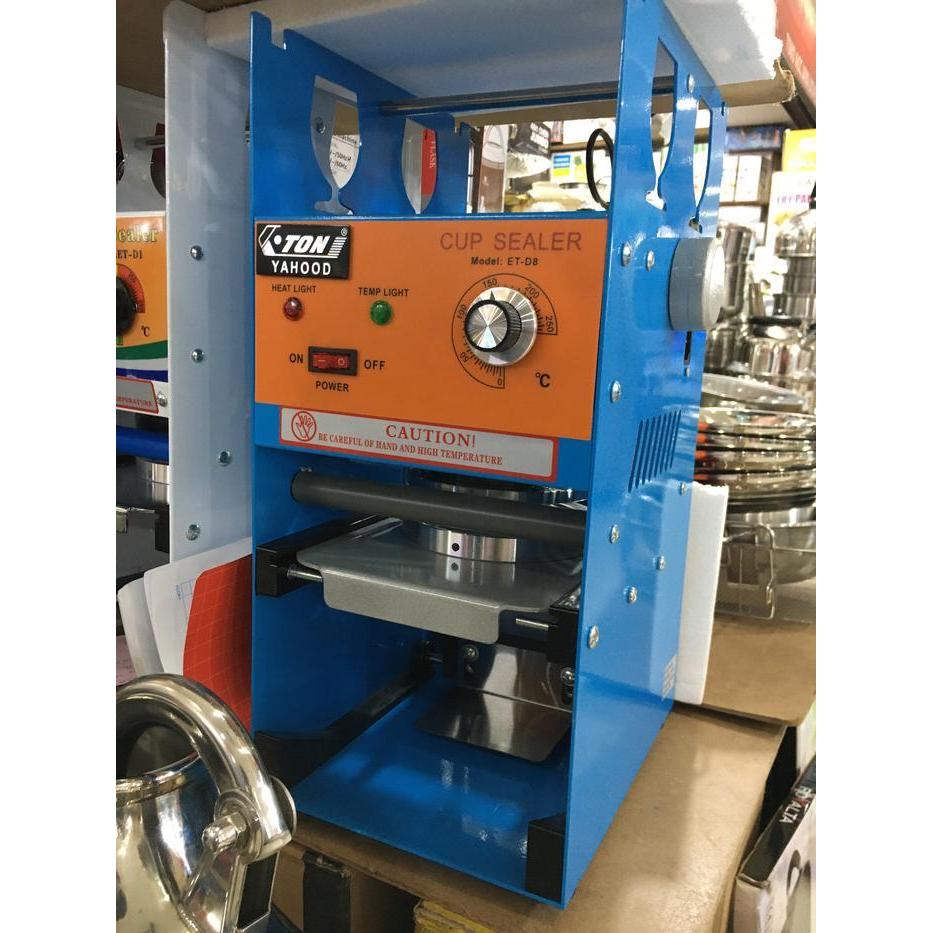 ETON cup sealer mesin pres gelas ET -D8