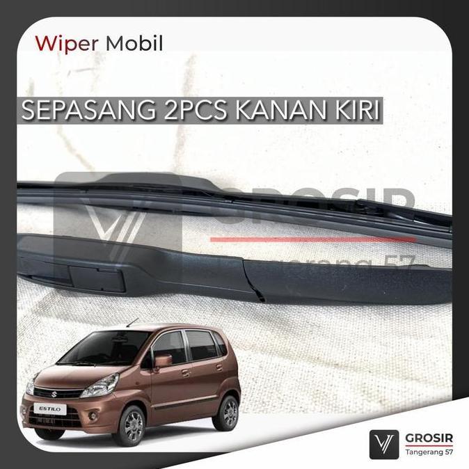 KARIMUN ESTILO WIPER HYBRID / WIPER KARIMUN ESTILO HYBRID 2 PCS PREMIUM