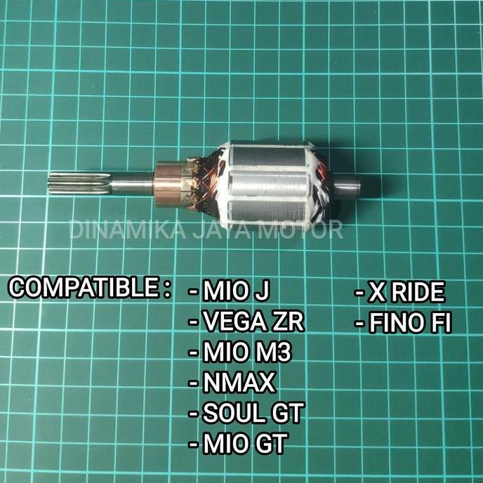 Promo ANGKER DINAMO STATER ARMATURE MIO J VEGA ZR MIO M3 NMAX SOUL GT X RIDE Diskon