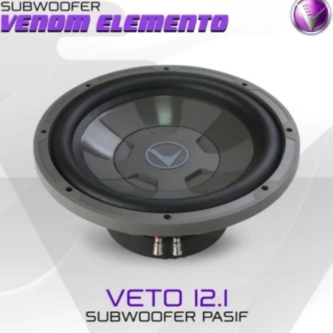 Subwoofer Venom 12 Inch Veto Elemento Original Venom