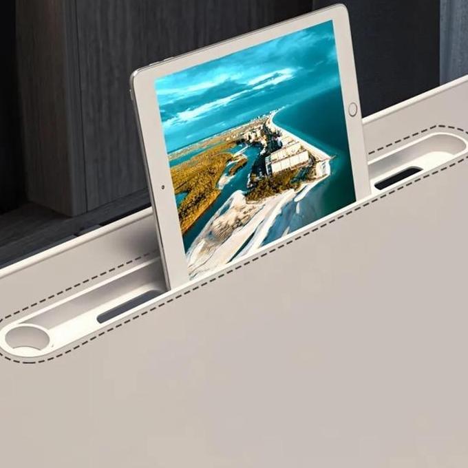 Meja Lipat Laptop Belajar lesehan Foldable Bed Table Adjustable Meja ngaji portable alumunium