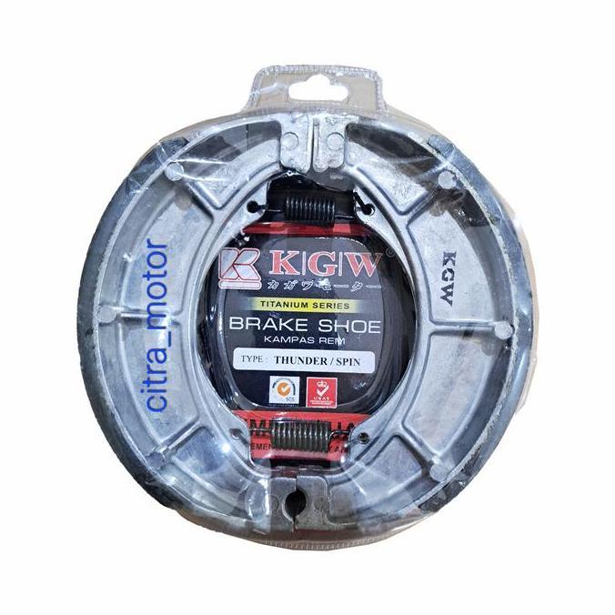 Kampas Rem Belakang Thunder 125, Spin