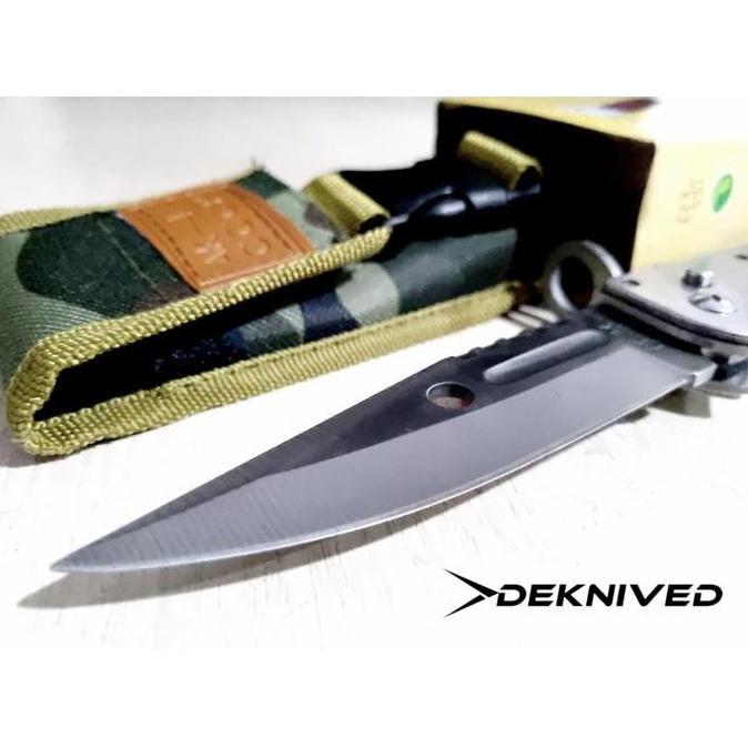 Pisau Lipat AK47 Automatic Survival Outdoor 11 Inch " Deknived "