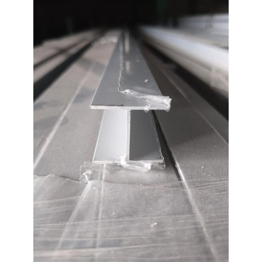 TERBARU H PROFILE PARTISI RUANGAN UNTUK 18MM PANJANG 6 METER PARTISI RUANGAN RUANG GANTI CUBICLE TOI