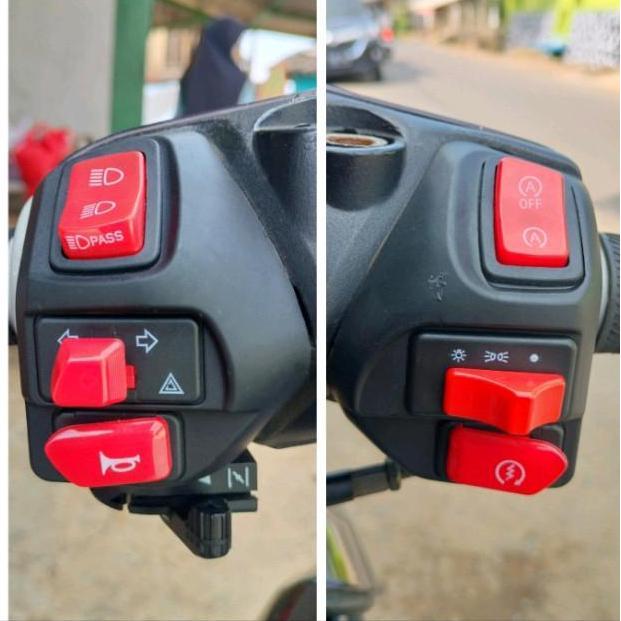 Promo SAKLAR MIO VIETNAM KIRI KANAN SET PLUS HAZARD HOLDER SAKLAR HAZARD MIO SOUL MIO SPORTY MIO J M