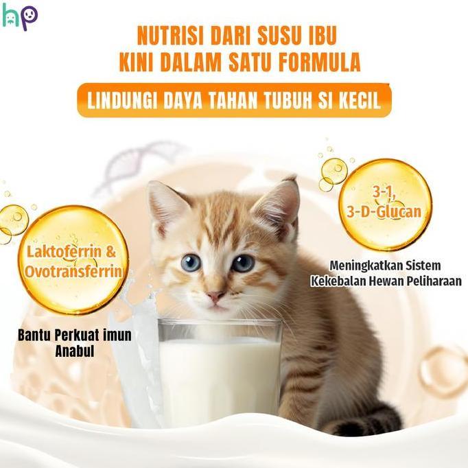 hegen pet susu anak kambing pengganti susu induk yang sedang hamil menyusui kitten kucing & anjing