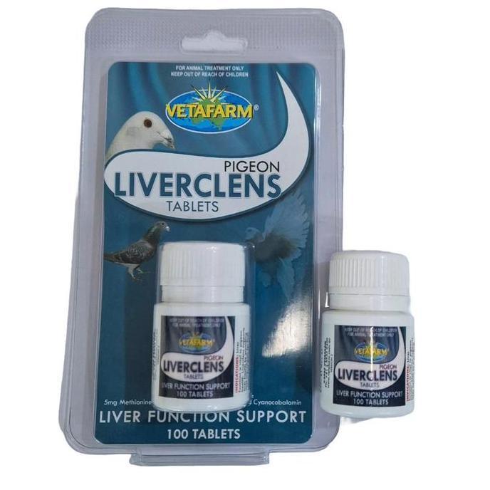 BEST SELLER - VETAFARM TABLET LIVERTONIC / LIVERCLENS ASLI 20 Tablet