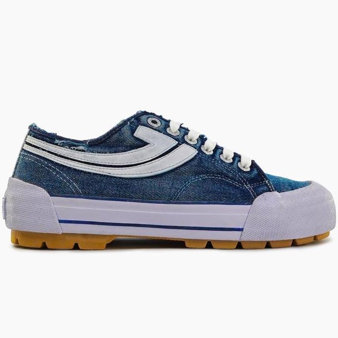 SEPATU SNEAKERS JOHNSON - REBEL LOWCUT (LC) DENIM Casual Shoes