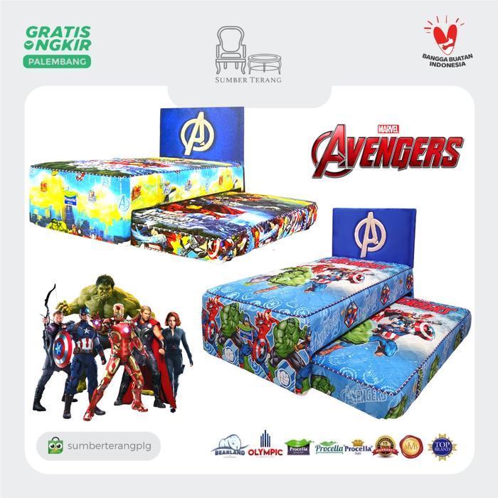 Springbed Sorong Anak 2in1 Kasur Spring Bed Sorong Procella Avenger