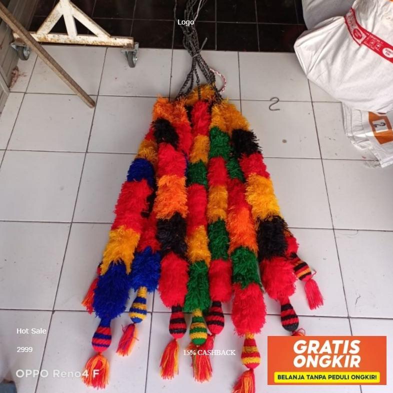 Pecut Gombyok 2,5 Meter/Pecut Jaranan/Pecut Bopo Trending