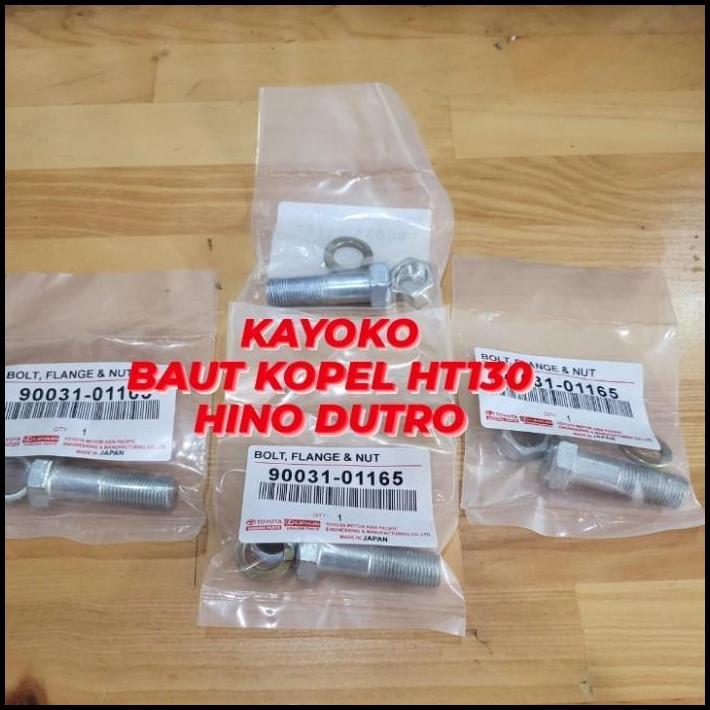 TERBARU BAUT KOPEL BAUT FLANGE JOINT HINO DUTRO HT130 90031-01165 HARGA 1PC 