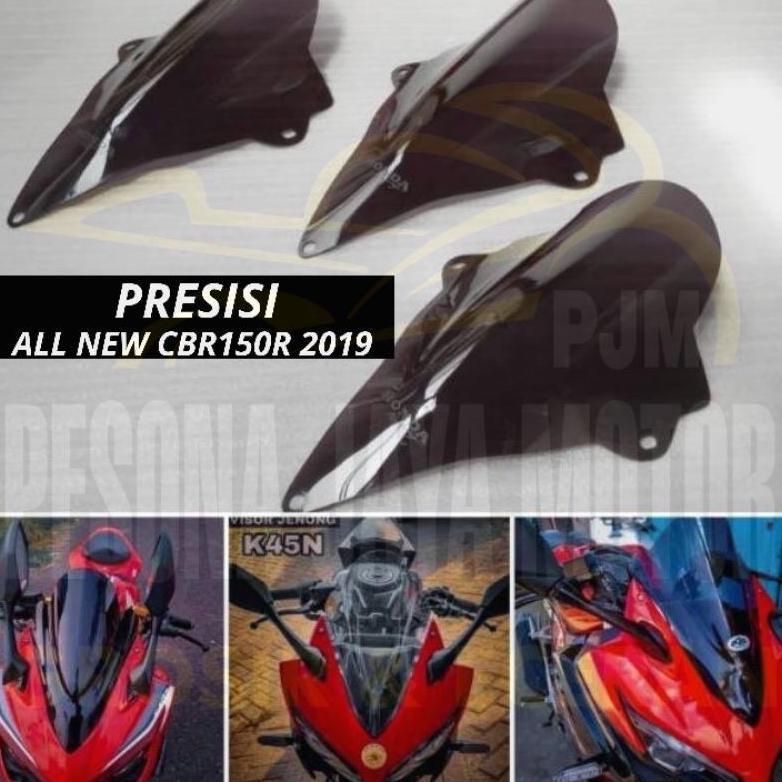 Visor Windshield Cbr150r Facelift New Winsil Cbr150r All New 2019-2020 Mika Fairing