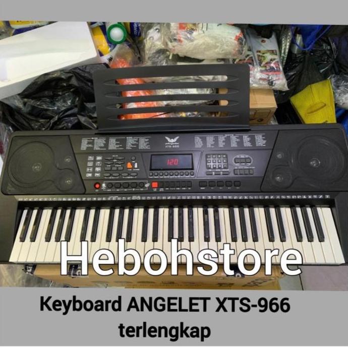 TERBARU KEYBOARD PIANO ANGELET XTS-966 BISA USB MIDI ORINAL