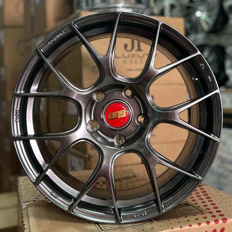 Velg BBS Ring 17 Pcd 5x120 / 5x112 Lebar 7.5 Et 35 rna Hyper Black | Velg R17 | Velg Mobil | Velg Ra