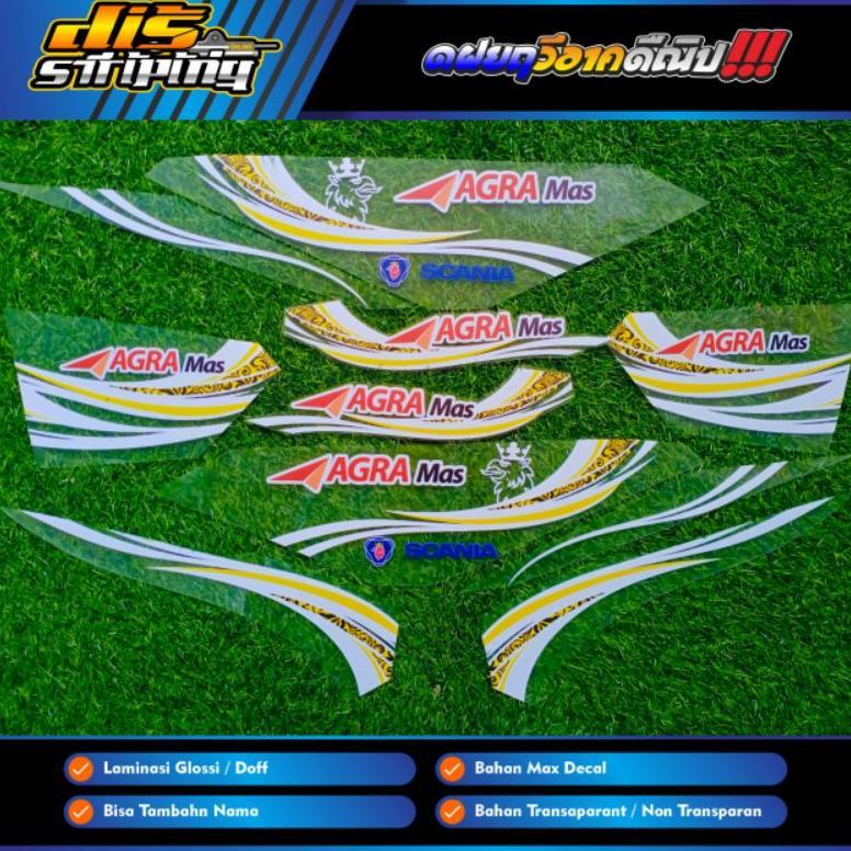 Strig Vario Led 125-150 Old Transparan Custom Livery Bus Arga Mas