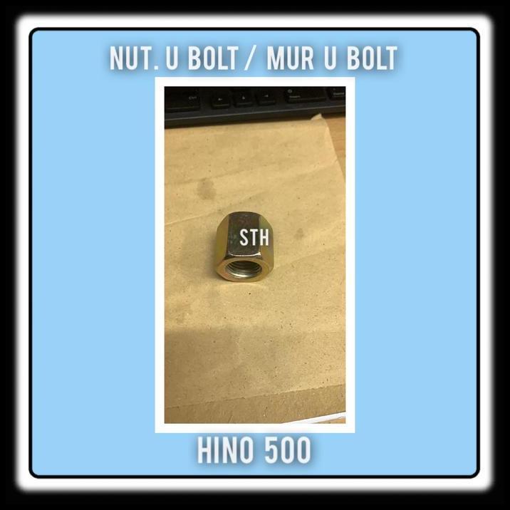 TERBARU NUT U BOLT HINO 500 /  MUR U BOLT KLAIM PER HINO 500 BAGIAN DEPAN !!!