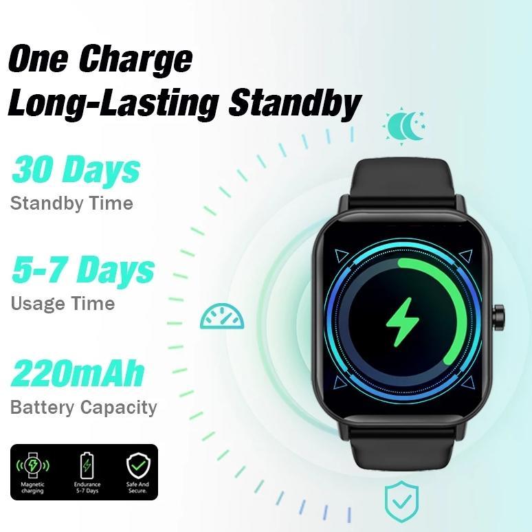 GARANSI Huafit Aolon GTS Smartwatch Asli Layar 41mm Running Pace Wallpaper Kustom Bluetooth Call Kal