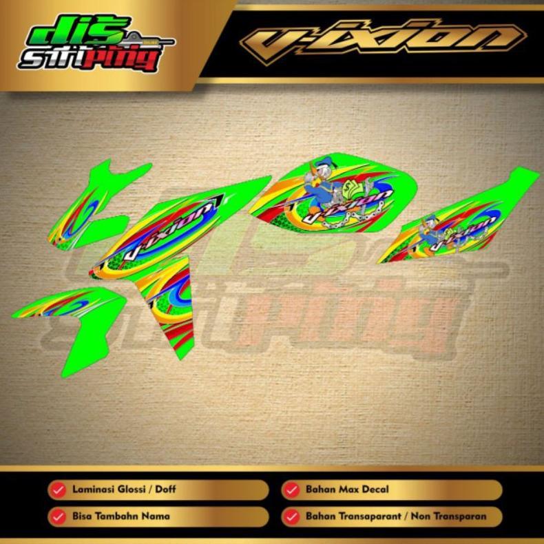 STRIG TRANSPARAN YAMAHA VIXION NVA COSTUM TERBARU DUCK