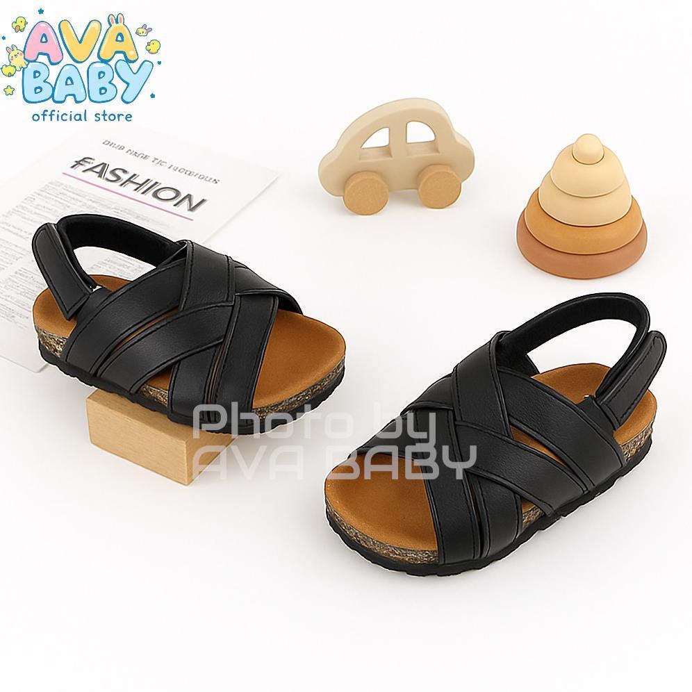 BEST SELLER AVA BABY SANDAL ANAK LAKI-LAKI DAN PEREMPUAN USIA 1-5 TAHUN MODEL PUYUH TALI BELAKANG SE