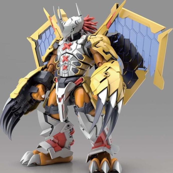 Bandai Figure Rise Standard Wargreymon amplified sebesar MG gundam